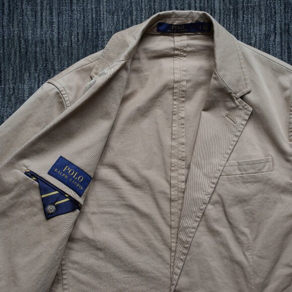 Polo Ralph Lauren Unconstructed Tailored Chino Jacket - Picture 8 of 11